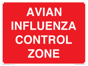 AVIAN INFLUENZA CONTROL ZONE